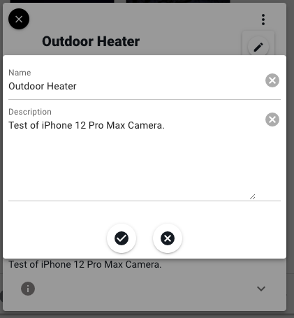 Edit Name and Description